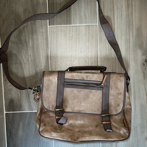 Leather Messenger Bag ALDO - Picture 1 of 3